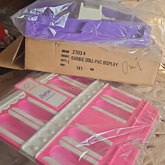 1day$ NOS 90s Barbie minitures store Display unused newoldstock New boxed RARE - Picture 1 of 10